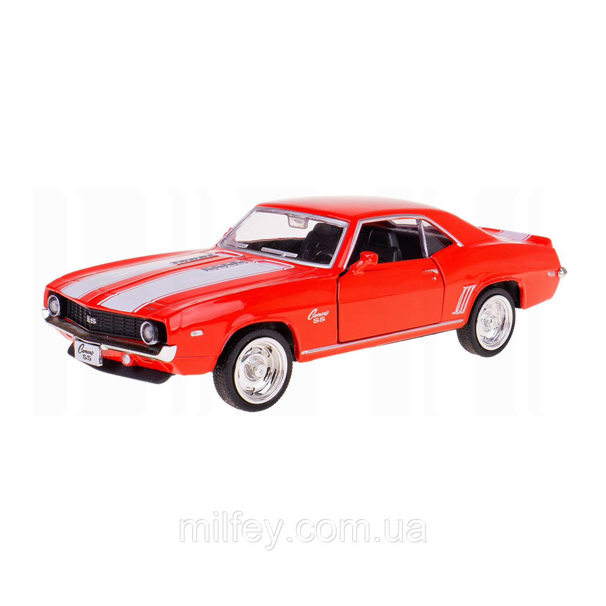 Автомодель — CHEVROLET CAMARO 1969 (червоний), фото 1