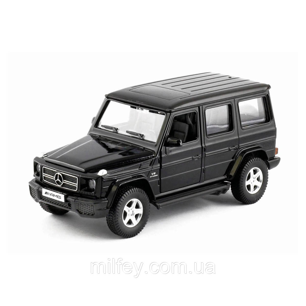 Автомодель — MERCEDES BENZ G63 AMG (чорний), фото 1