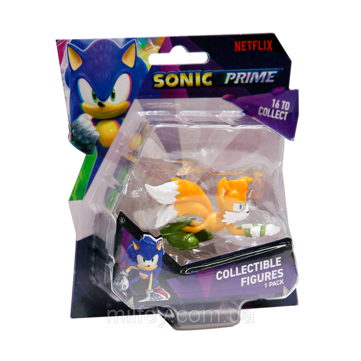 Ігрова фігурка SONIC PRIME — ТЕЙЛЗ ГОТІВ ДО БОЮ (6,5 см)