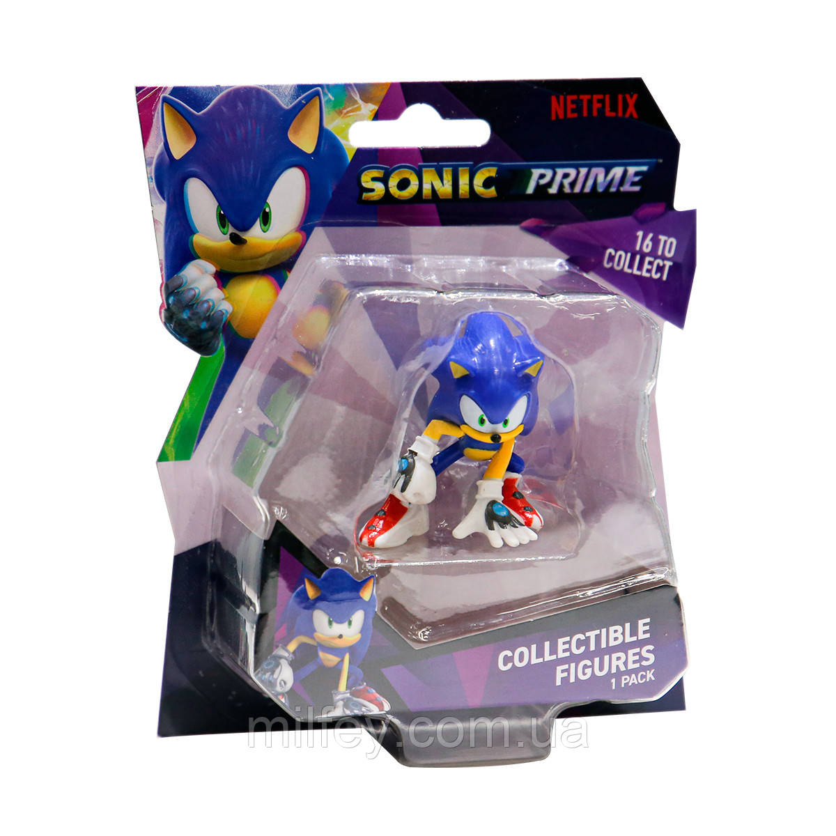 Ігрова фігурка SONIC PRIME — СОНИК НА СМАРЦІ (6,5 см)