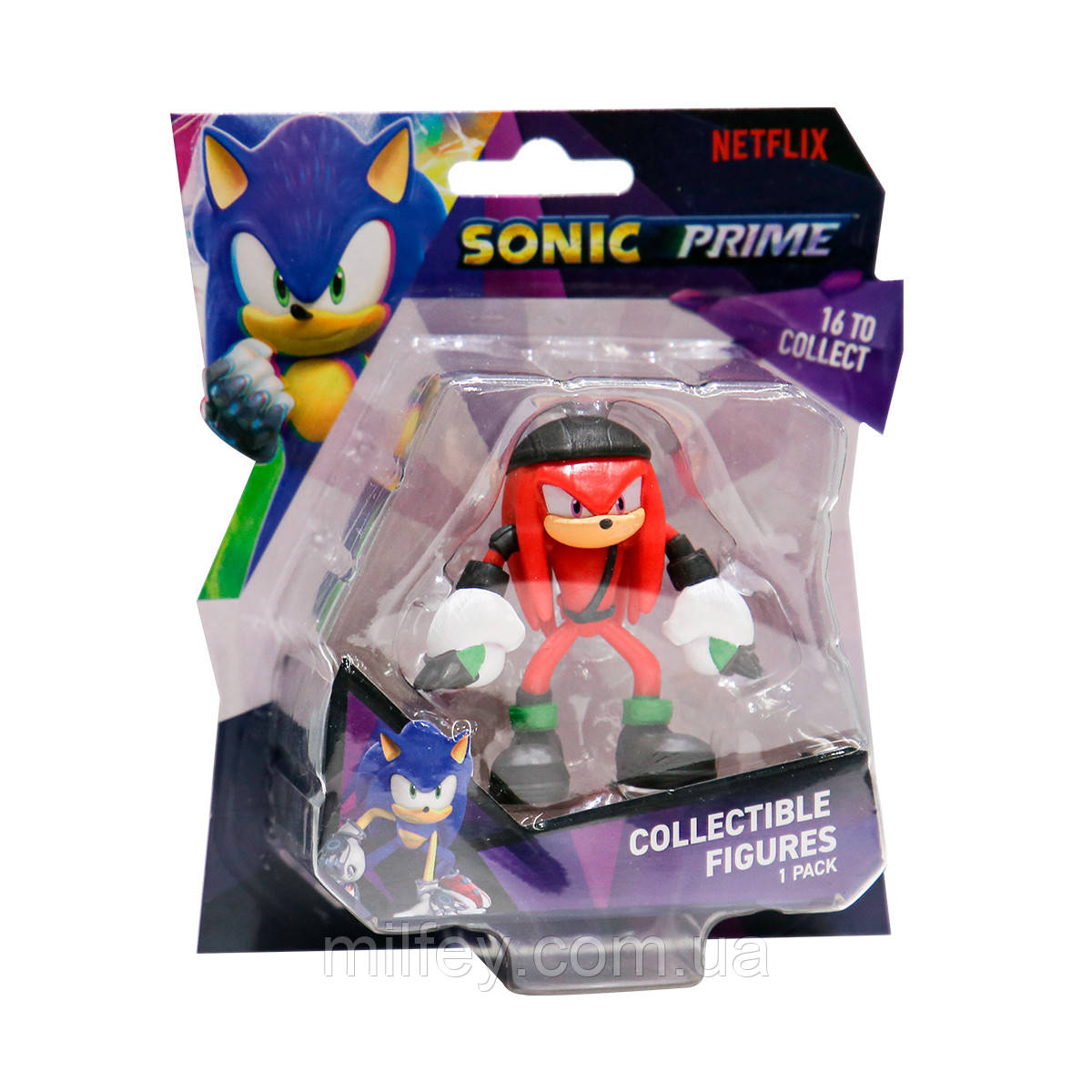 Ігрова фігурка SONIC PRIME — НАКЛЗ ГОТІВ ДО БЮ (6,5 см)