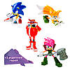 Набір ігрових фігурок SONIC PRIME — ЗАСТОСУВАННЯ ЕМІ (5 фігурок, 6,5 cm), фото 3