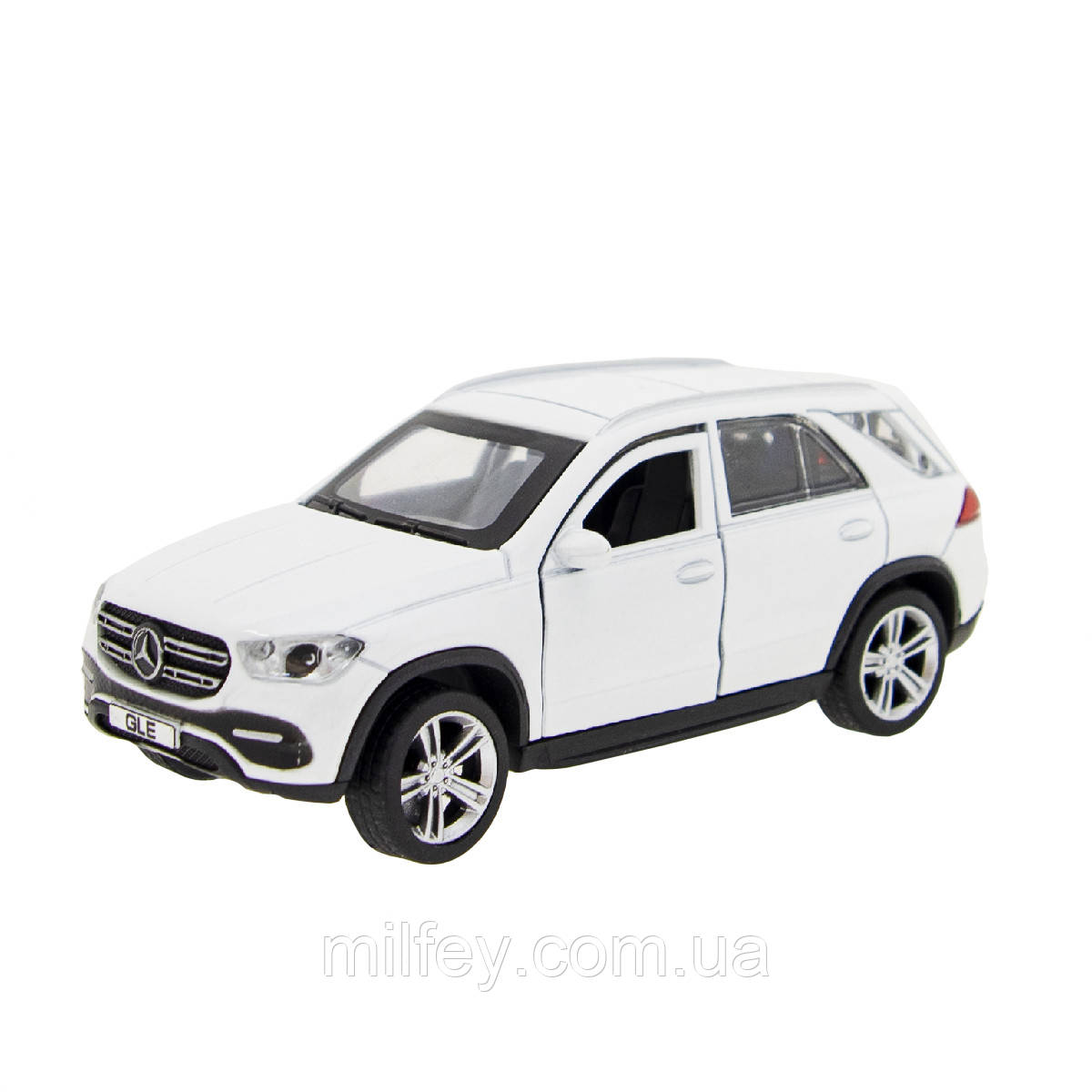 Автомодель — MERCEDES-BENZ GLE 2019 (білий), фото 1