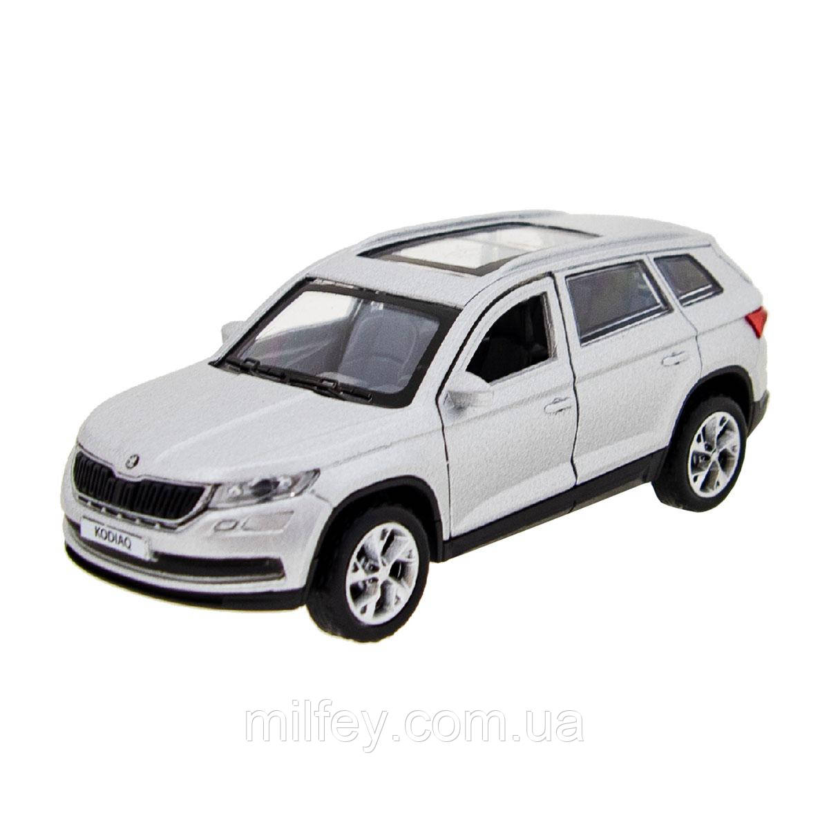 Автомодель — SKODA KODIAQ (сріблястий), фото 1