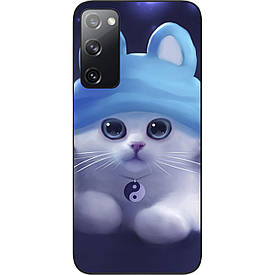 Оригінальний бампер Case для Samsung Galaxy S20 FE з картинкою Котик