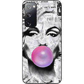 Оригінальний чохол Case для Samsung Galaxy S20 FE з картинкою Монро з міхуром