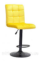 Барный стул Augusto ткань Vel ВК-BASE F, желтый