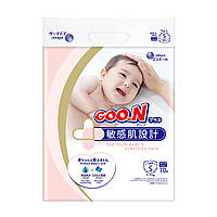 Подгузники GOO.N Plus для детей 4-8 кг (размер S, на липучках, унисекс, 70 шт)