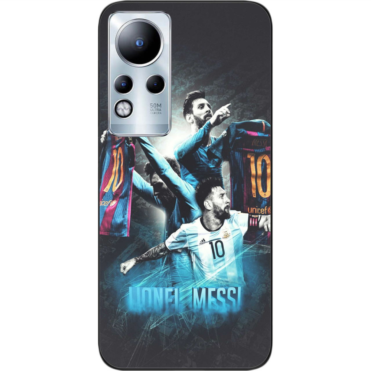Силіконовий чохол Case для Infinix Note 11 з картинкою Футбол Легендарний Мессі