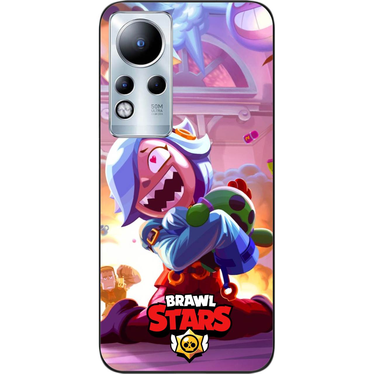 Силіконовий чохол Case для Infinix Note 11 з картинкою Бравл Колет