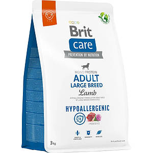 Brit Care Hypoallergenic Adult Large Breed з ягням для собак 3 кг