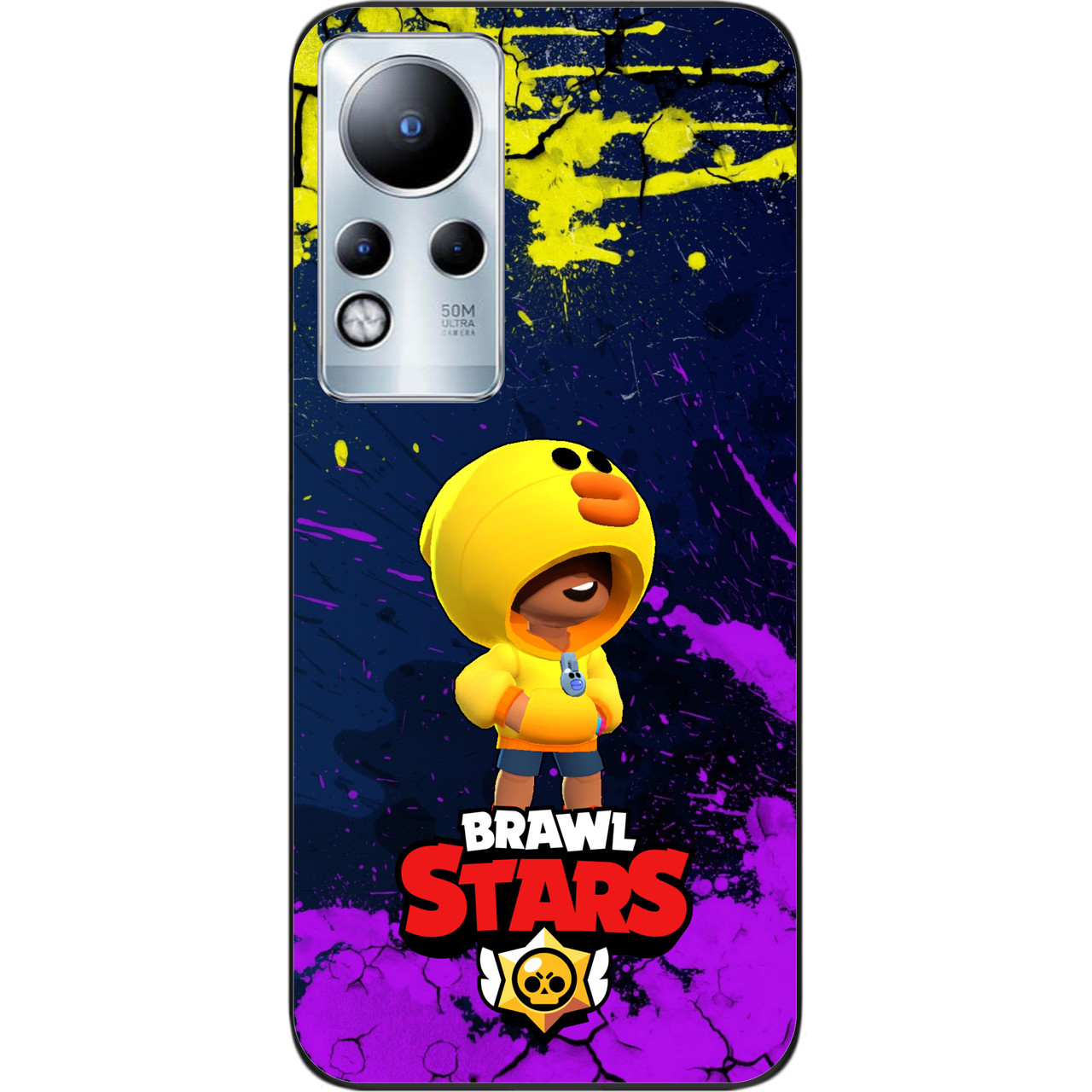 Силіконовий чохол Case для Infinix Note 11 з картинкою Бравл Леон качка