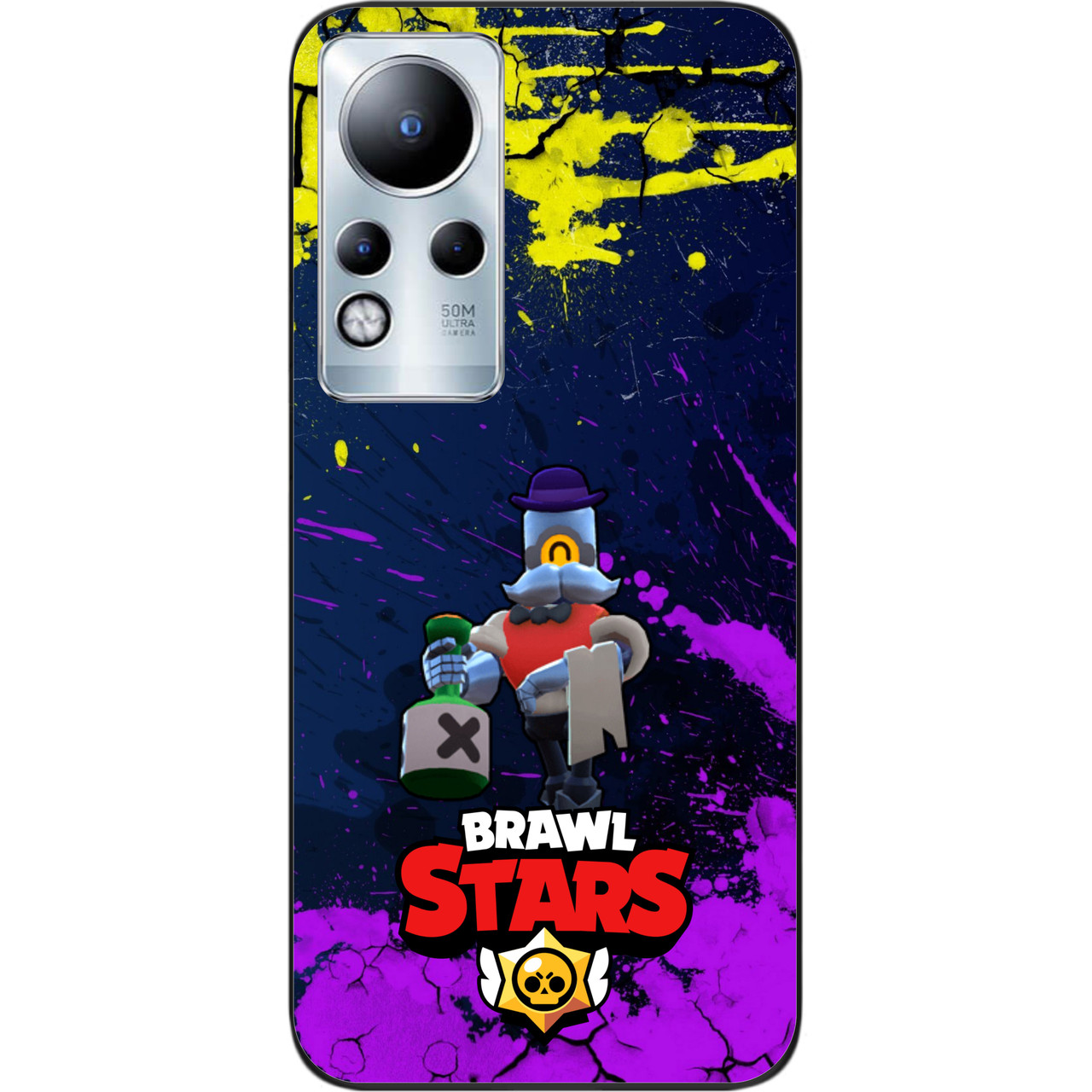 Силіконовий чохол Case для Infinix Note 11 з картинкою Бравл Барлі