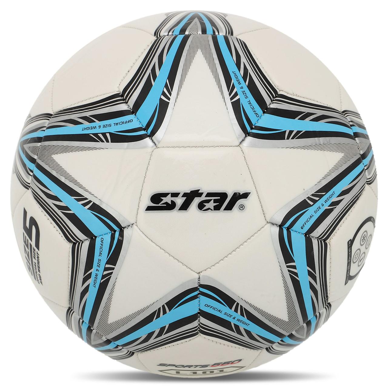 Мяч футбольный STAR SPORTS 550 L101 SB8235 №5 PU, фото 1