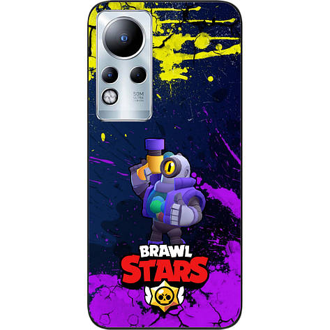 Силіконовий чохол Case для Infinix Note 11 з картинкою Бравл Ріко, фото 1