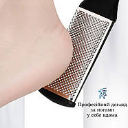 Набір інструментів для догляду за ногами 10 в 1 - набір для педикюру в кейсі - black, фото 7