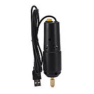 Ювелірний USB-дриль - 5V - міні дриль для плат, прикрас - 10 свердел і ключ, фото 4