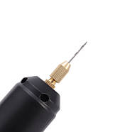 Ювелірний USB-дриль - 5V - міні дриль для плат, прикрас - 10 свердел і ключ, фото 5