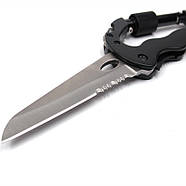 Карабін 6-в-1 - Тактичний мультитул, фото 3