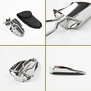 Портативна лопата з нержавіючої сталі - для кемпінгу - садова - похідна - в автомобіль, фото 5