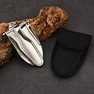 Портативна лопата з нержавіючої сталі - для кемпінгу - садова - похідна - в автомобіль, фото 7