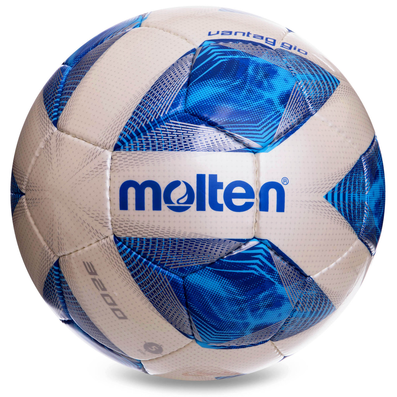 М'яч футбольний MOLTEN F5A3200 No5 PU синій