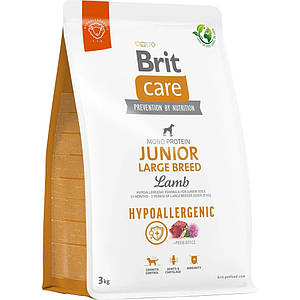 Brit Care Hypoallergenic Junior Large Breed Lamb для цуценят з ягням 3 кг