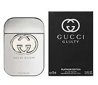 Gucci Guilty Platinum Edition Pour Fame 75 ml. - Туалетная вода - Женский - Лиц.(Orig.Pack)