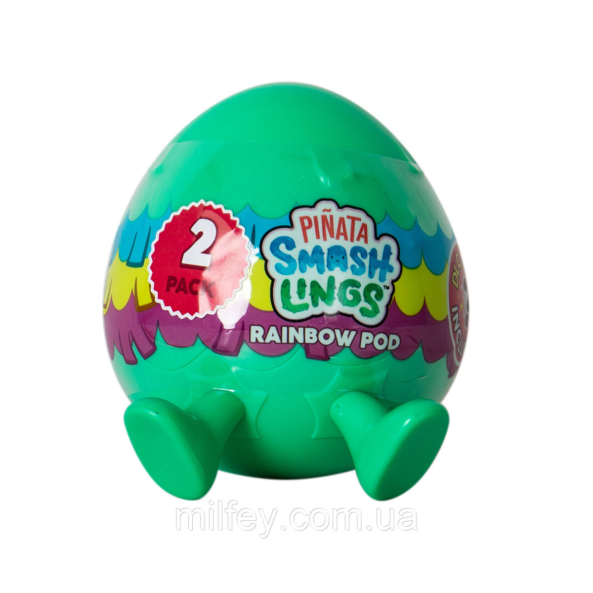 Набір фігурок у яйці PINATA SMASHLINGS — ВЕСЕНІ ГЕРОЇ (2 фігурки, в асорт.)