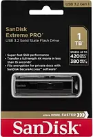 Флешка Sandisk Cruzer Extreme PRO 1TB USB 3.2 SDCZ880-1T00-G46 (SDCZ8801T00G46)
