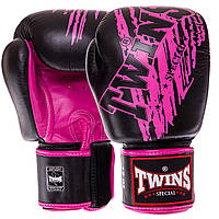 Рукавиці боксерські шкіряні TWINS FBGVL3-TW3 10-14 унцій кольору в асортименті