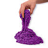 Пісок для дитячої творчості - KINETIC SAND COLOUR (фіолетовий, 907 g), фото 3