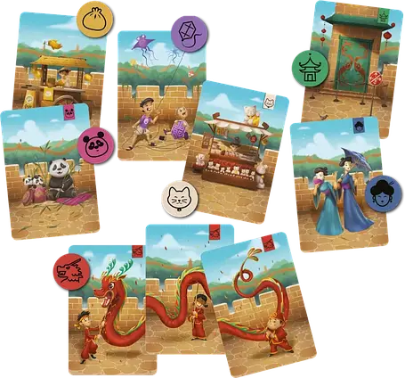 Настільна гра Клац! Великий китайський мур (Click! The Great Wall), фото 2