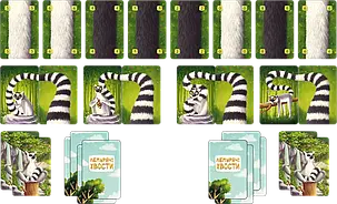 Настільна гра Лемурячі хвости (Lemur Tails), фото 2