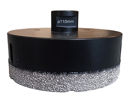 Алмазна коронка VICTORYTOOL M14 (110 ММ) під КШМ