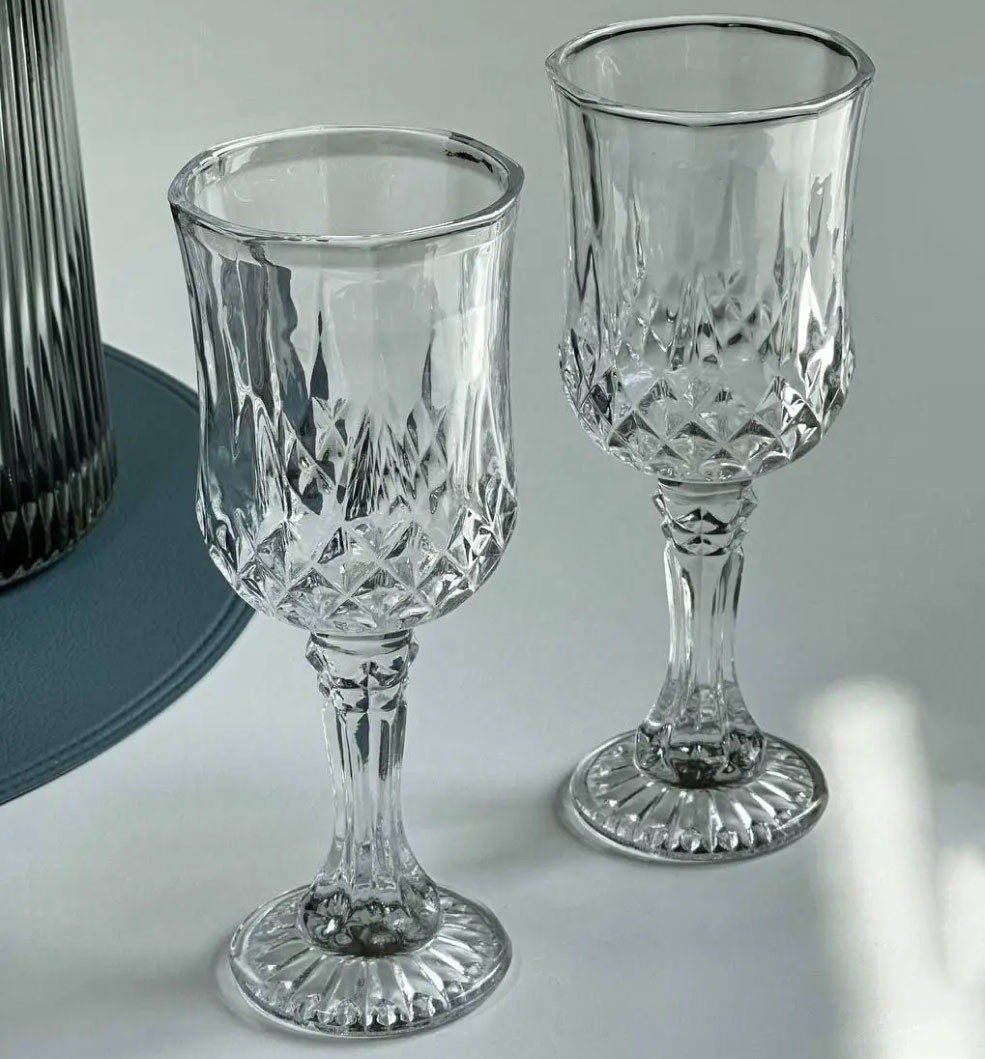 Набір келихів для вина "П'яна вишня", 6шт, 200мл