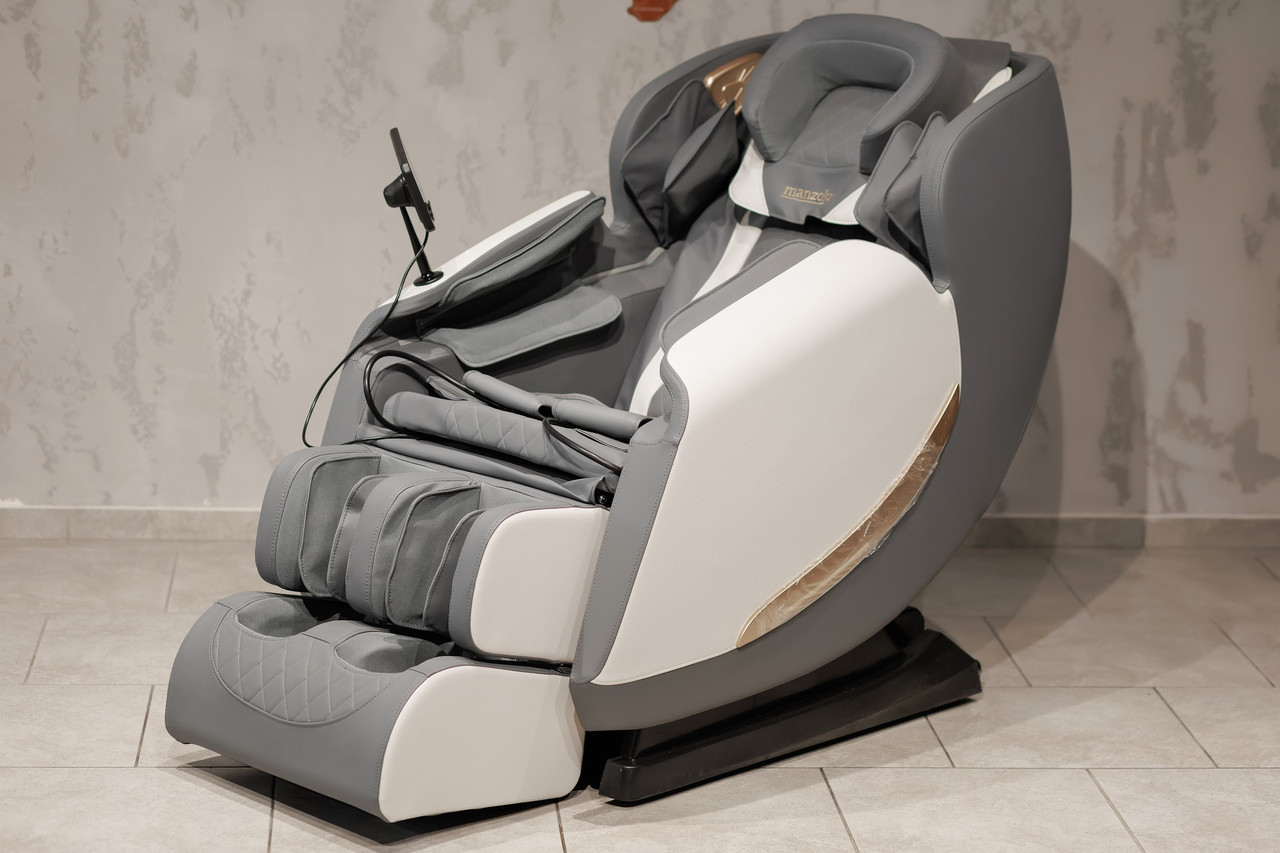 Масажне крісло Manzoku Ease White, фото 1