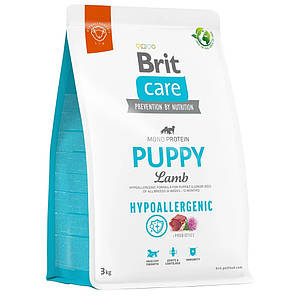 Brit Care Dog Hypoallergenic Puppy для цуценят з ягенком 3 кг