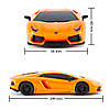 Автомобіль KS DRIVE на р/к - LAMBORGHINI AVENTADOR LP 700-4 (1:24, 2.4Ghz, жовтогарячий), фото 7