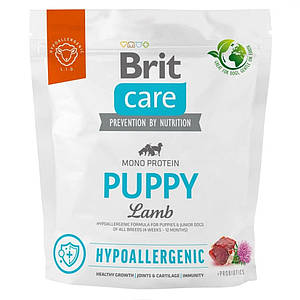 Brit Care Dog Hypoallergenic Puppy для цуценят з ягенком 1 кг