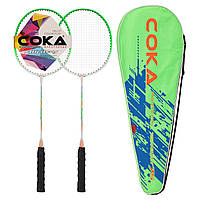 Набір для бадмінтону в чохлі COKA BD-75 кольору в асортименті