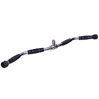 Ручка для тяги на трицепс і тяги до живота гумова W-подібна Zelart TA-2732