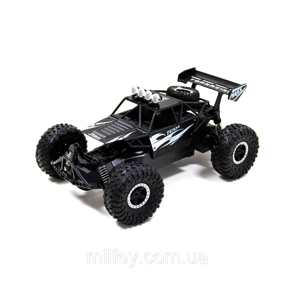 Автомобіль OFF-ROAD CRAWLER на р/к — SPEED TEAM (чорний, метал. корпус, акум. 6V, 1:14), фото 1
