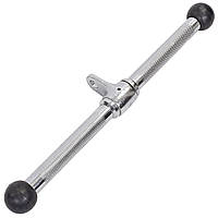 Ручка для тяги на трицепс і біцепс пряма гумова Zelart TA-5702