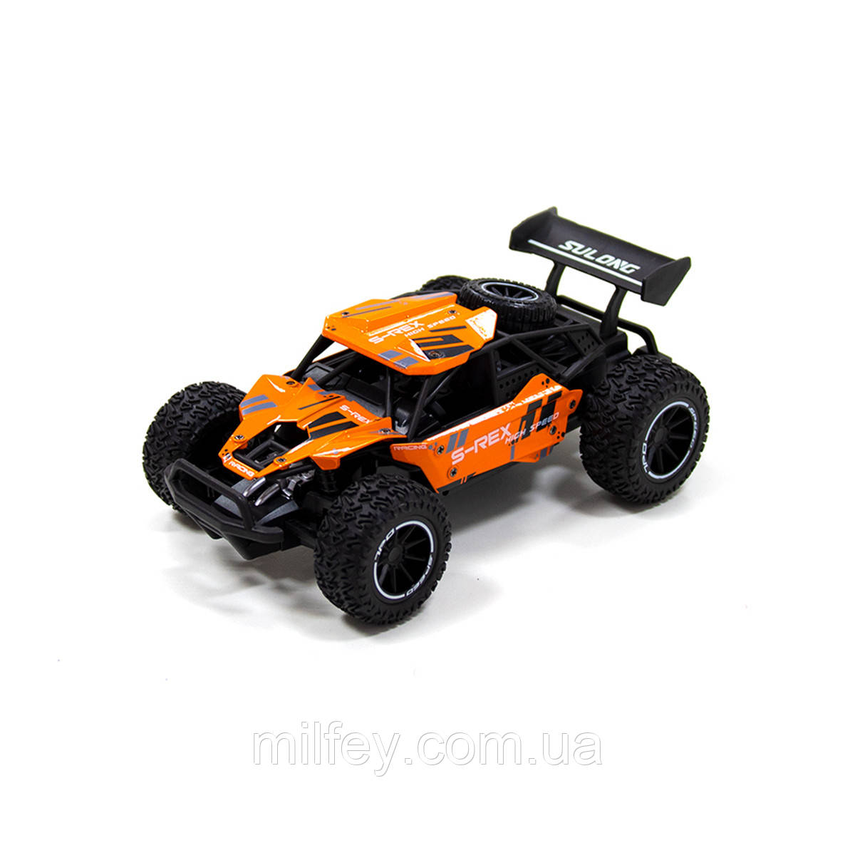 Автомобіль METAL CRAWLER на р/к — S-REX (жовтогарячий, метал. корпус, акум.3,7V, 1:16), фото 1