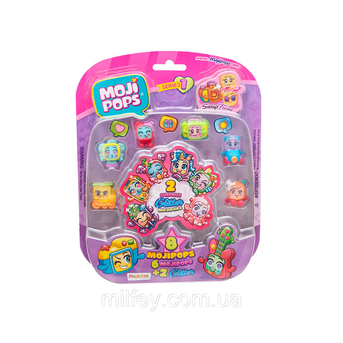 Набір фігурок MOJI POPS — ВІЛЬКОЛЕПНА ВОЛОМІРКА (8 фігурок)