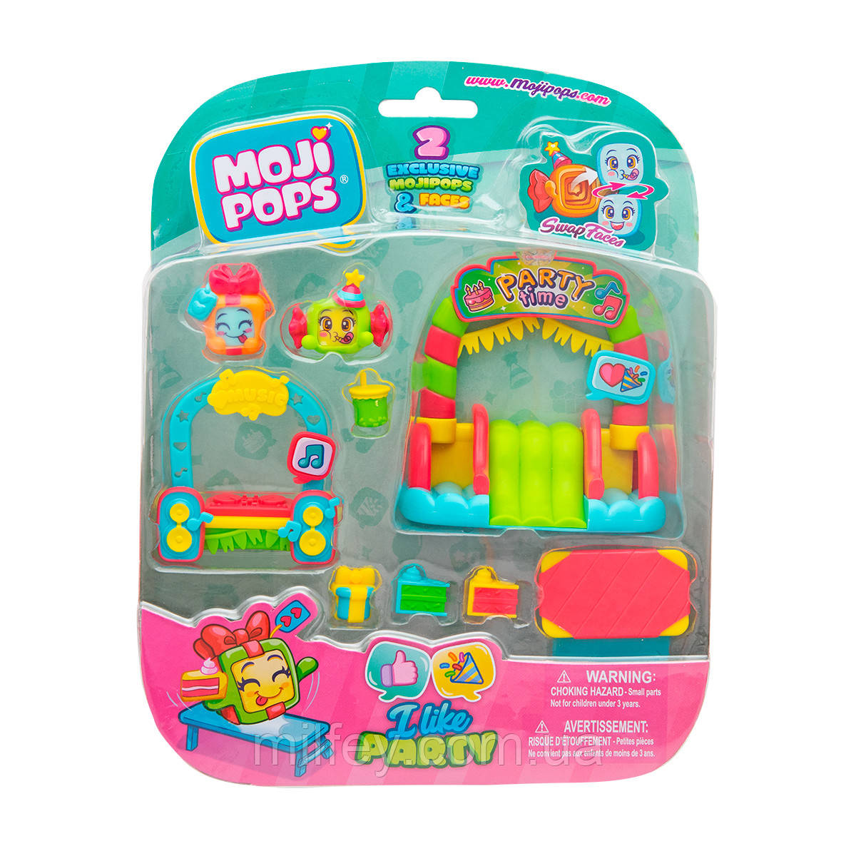 Ігровий набір MOJI POPS — Святковина (2 фігурки, аксесуари)