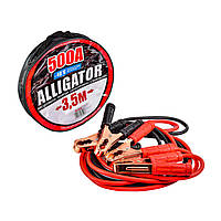 Пусковые провода-прикуриватели Alligator 500А, 3,5 м, круглая сумка BC652