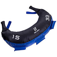 Мішок Болгарський тренувальний Zelart Bulgarian Bag FI-2623-15 15 кг синій