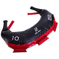 Мішок Болгарський тренувальний Zelart Bulgarian Bag FI-2623-10 10 кг червоний